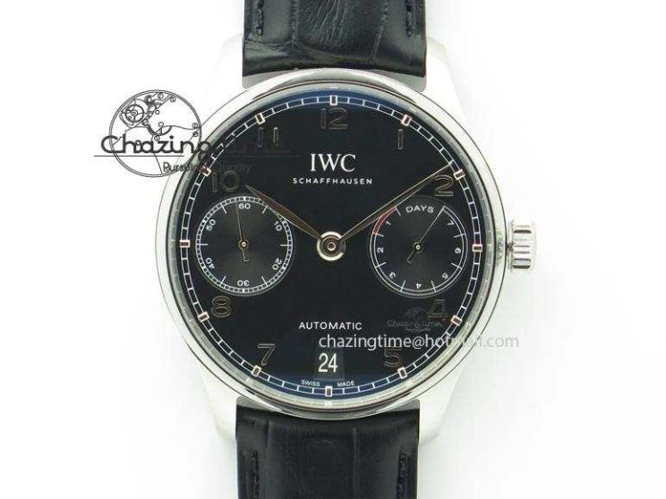 MIROTIME 0601 Breathable Portuguese Tourbillon Mystere SS TF Best Edition White Dial on Black Croc Leather Strap 7384